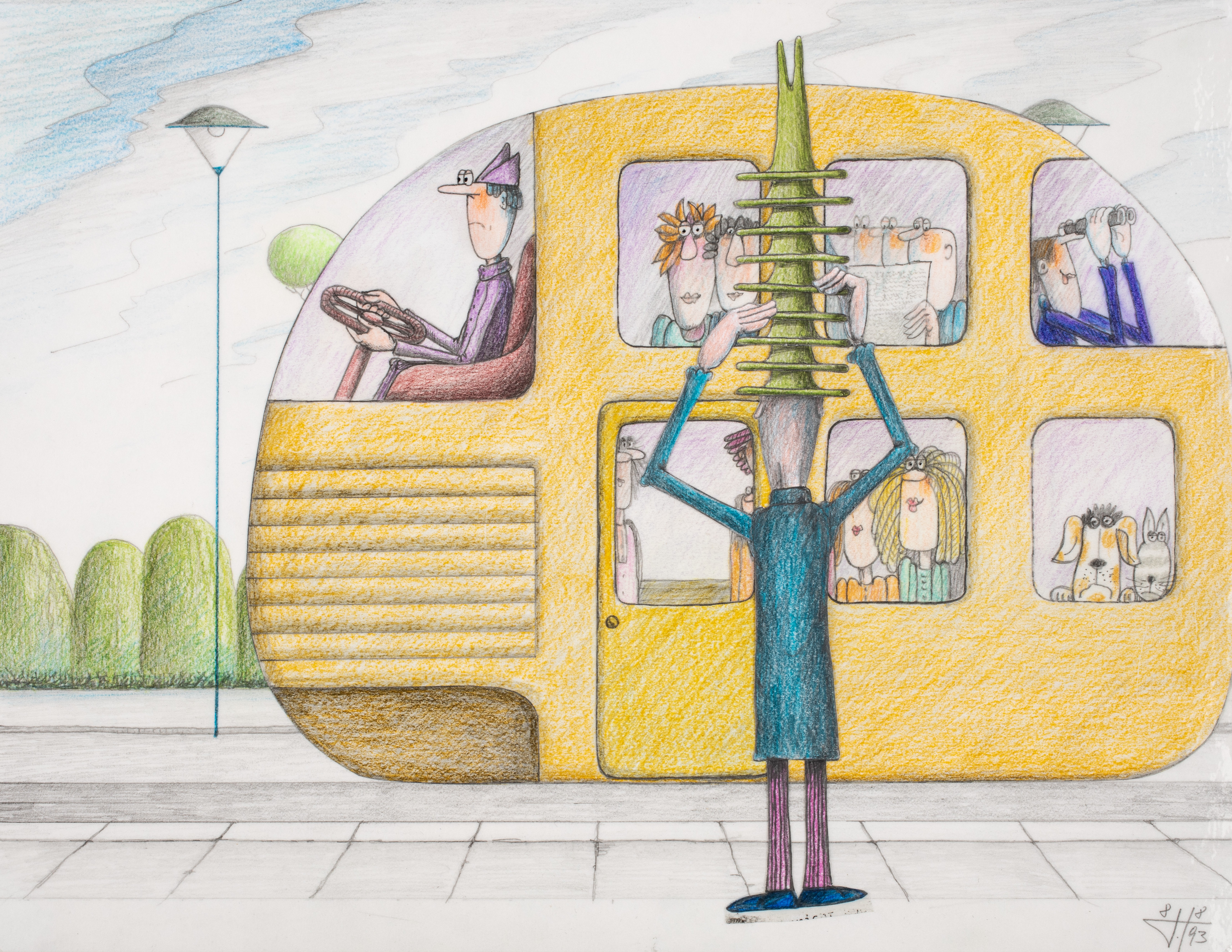 TSD Habarta 124 Szenenbild Aus Der Neunhüter 1996 Museen Der Stadt Landshut Foto Harry Zdera