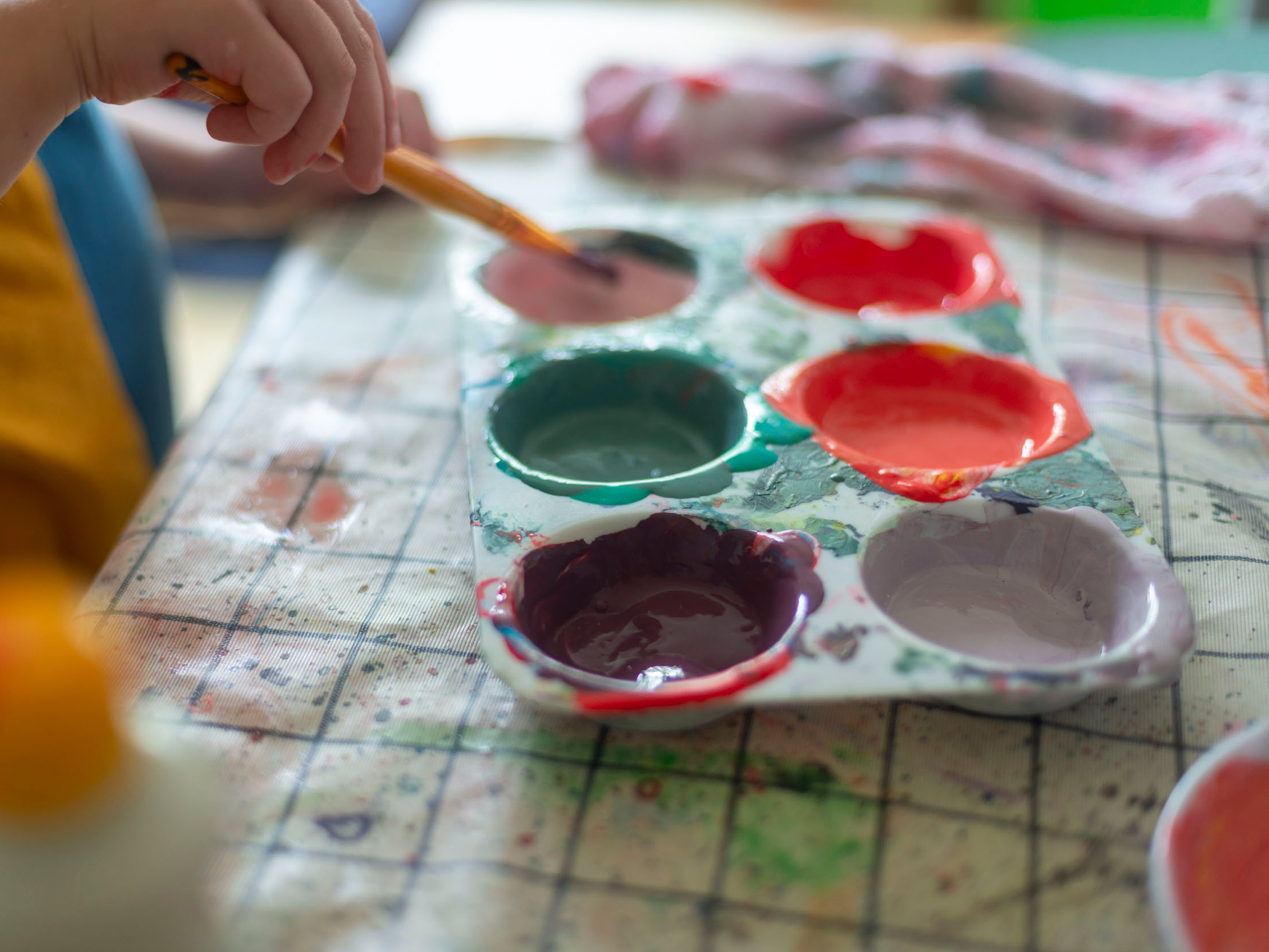 Kindergeburtstag wir zaubern farbe