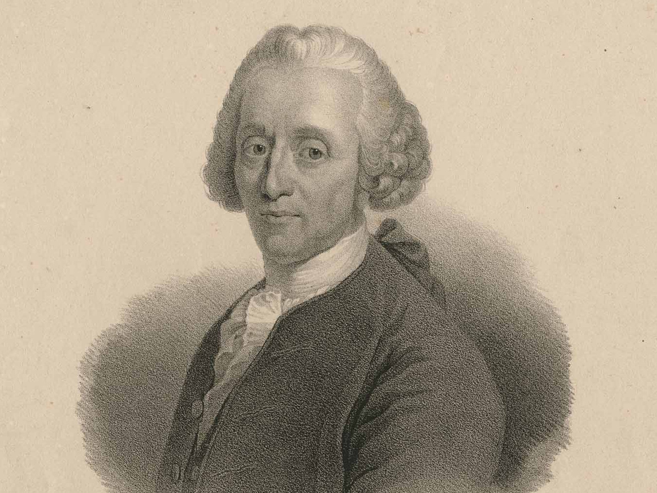 Christian Fürchtegott Gellert, Druckgrafik, Mitte 19. Jh.
